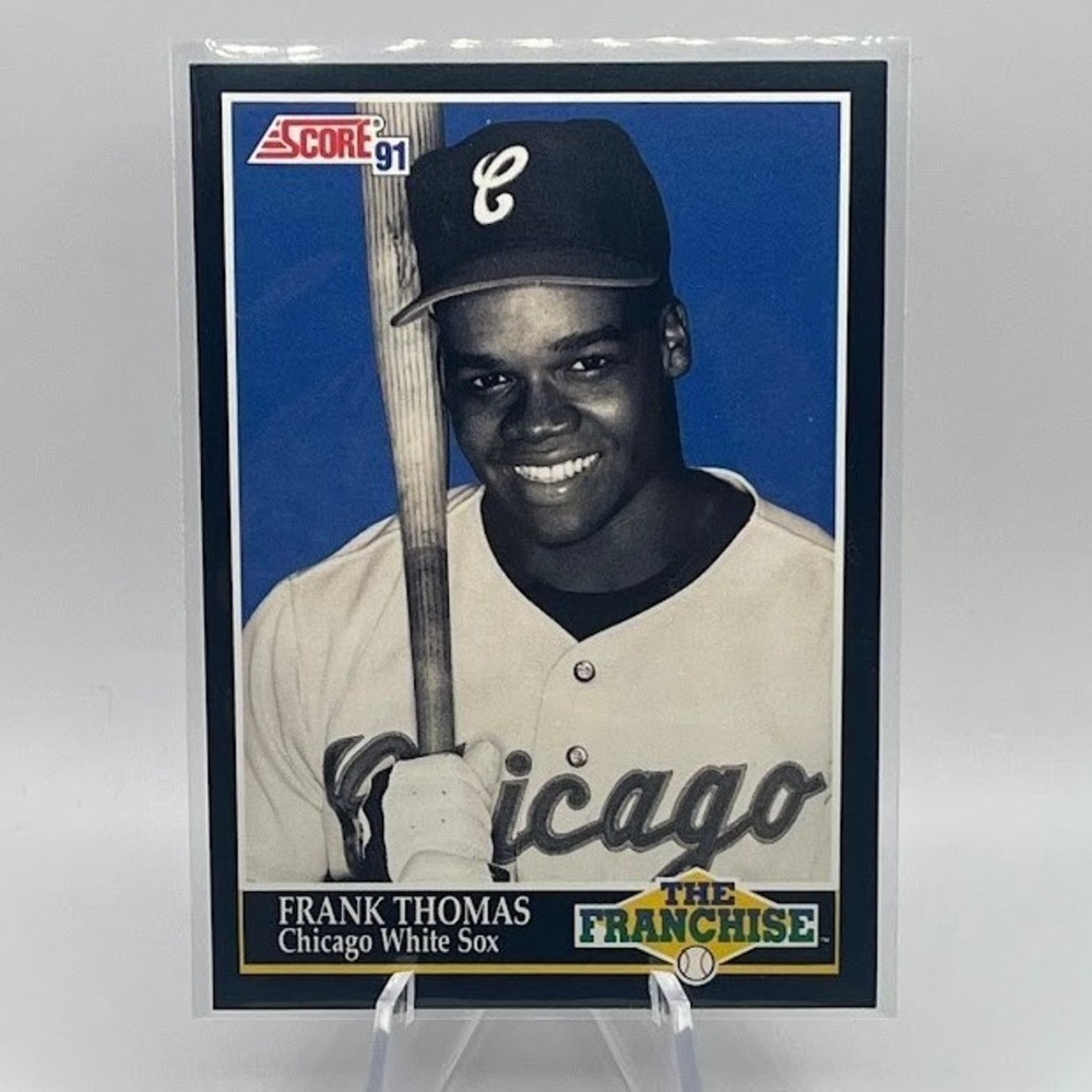 Frank Thomas The Franchise‎ 1991 Score 874 MLB Chicago White Sox Baseball Card